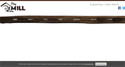 Desktop Screenshot of millrestaurant.co.uk